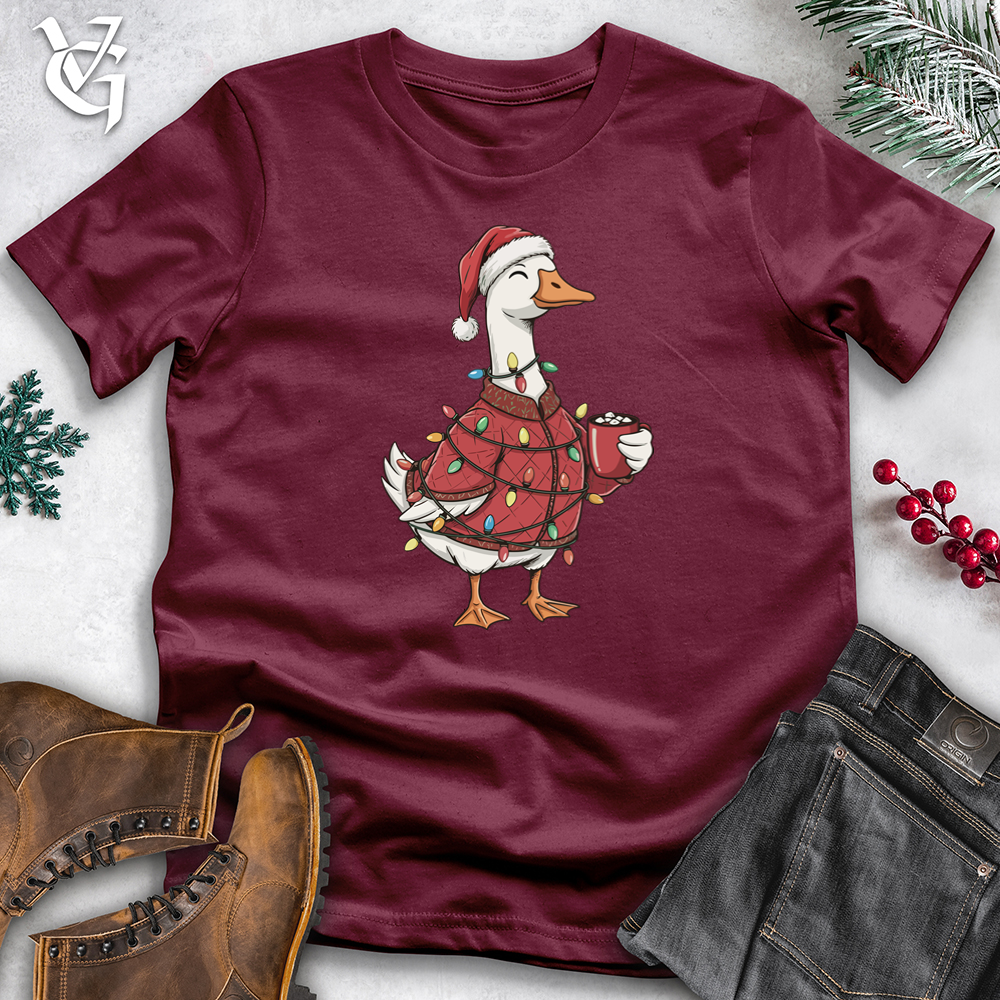 Goose With Hot Cocoa Softstyle Tee