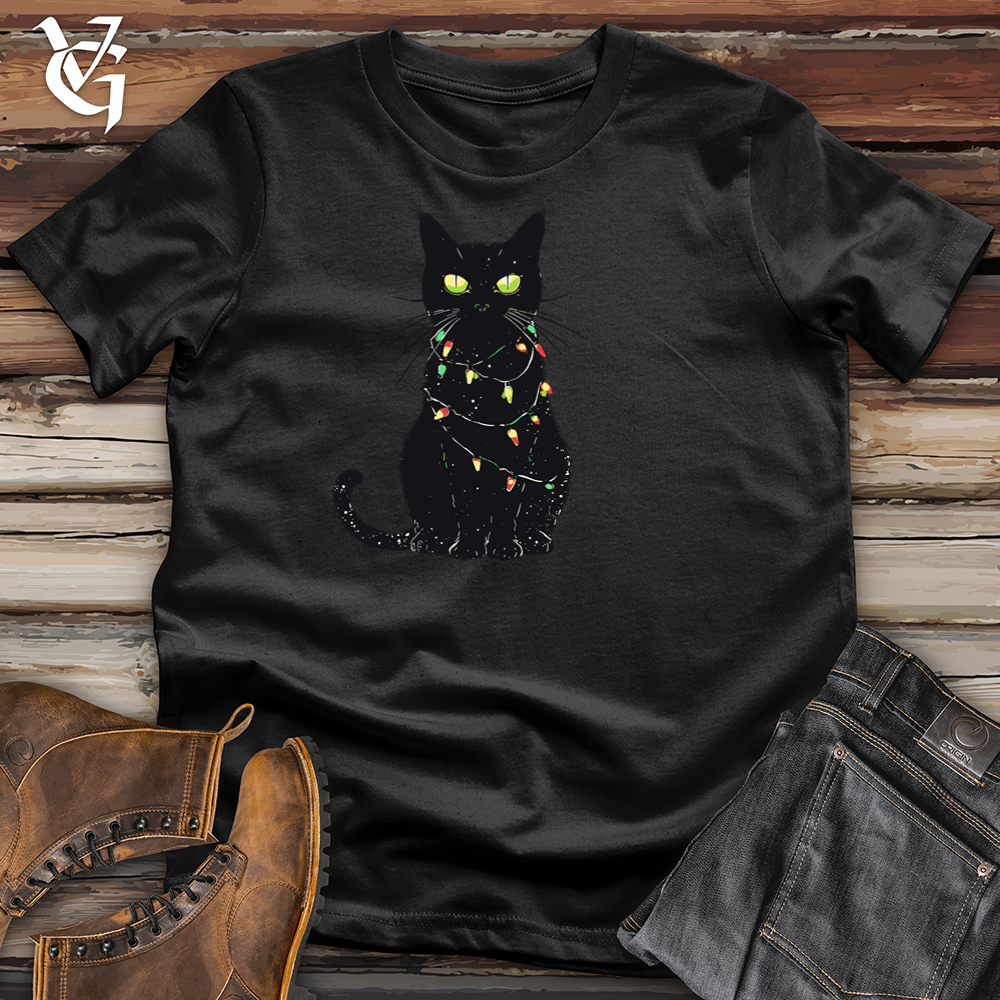 Black Cat Lights Tee