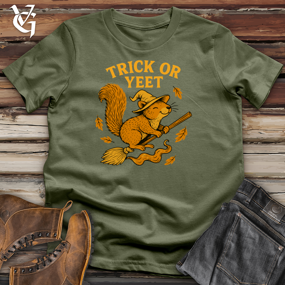 Trick Or Yeet Squirrel Softstyle Tee