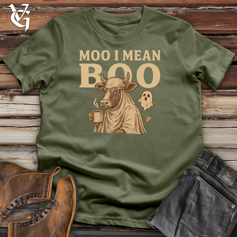 Moo Boo Cow Ghost Softstyle Tee