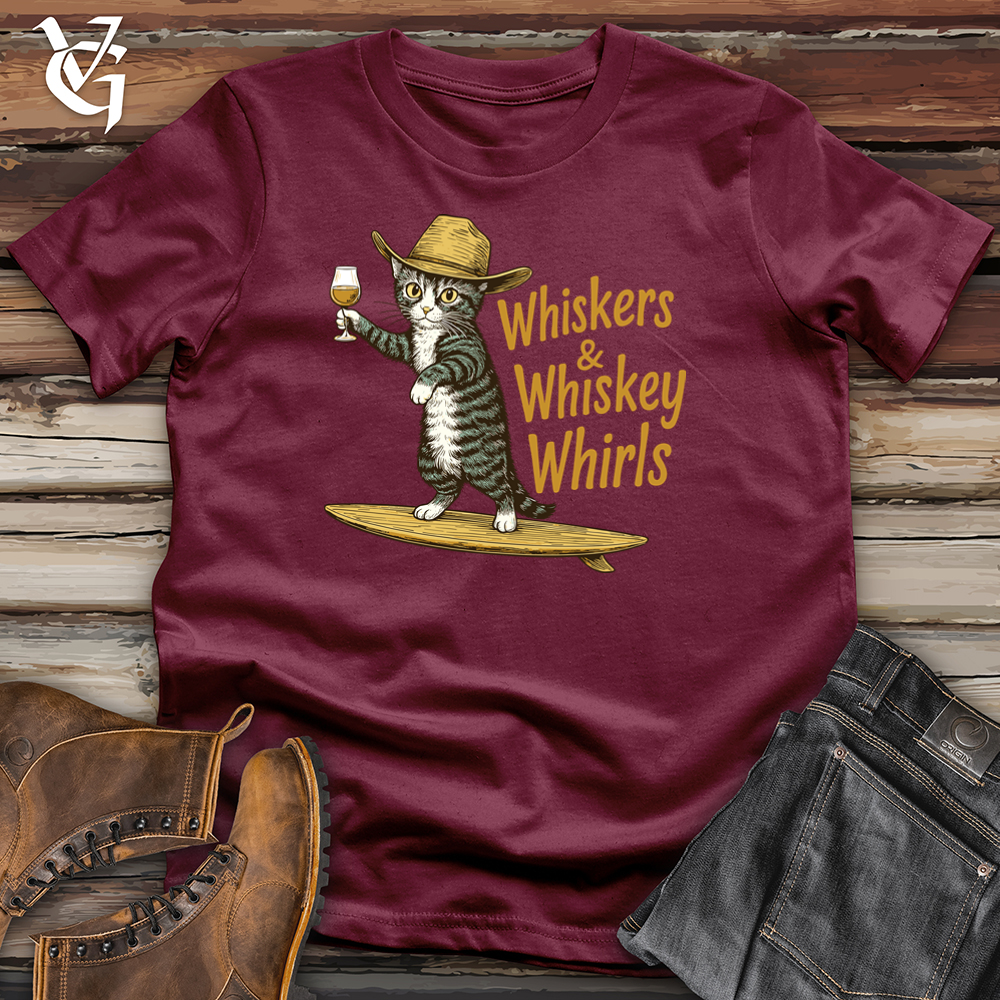 Whiskers & Whiskey Whirls Softstyle Tee