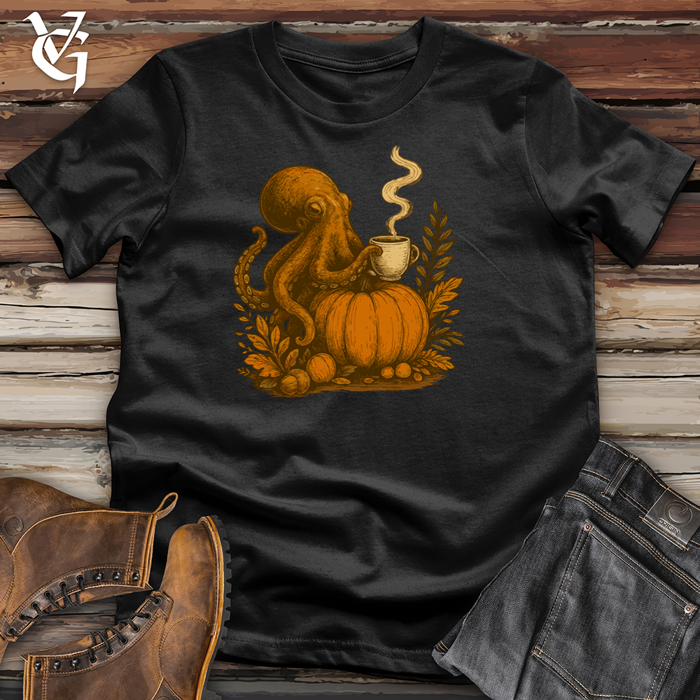 Octopus Pumpkin Spice Harvest Tee