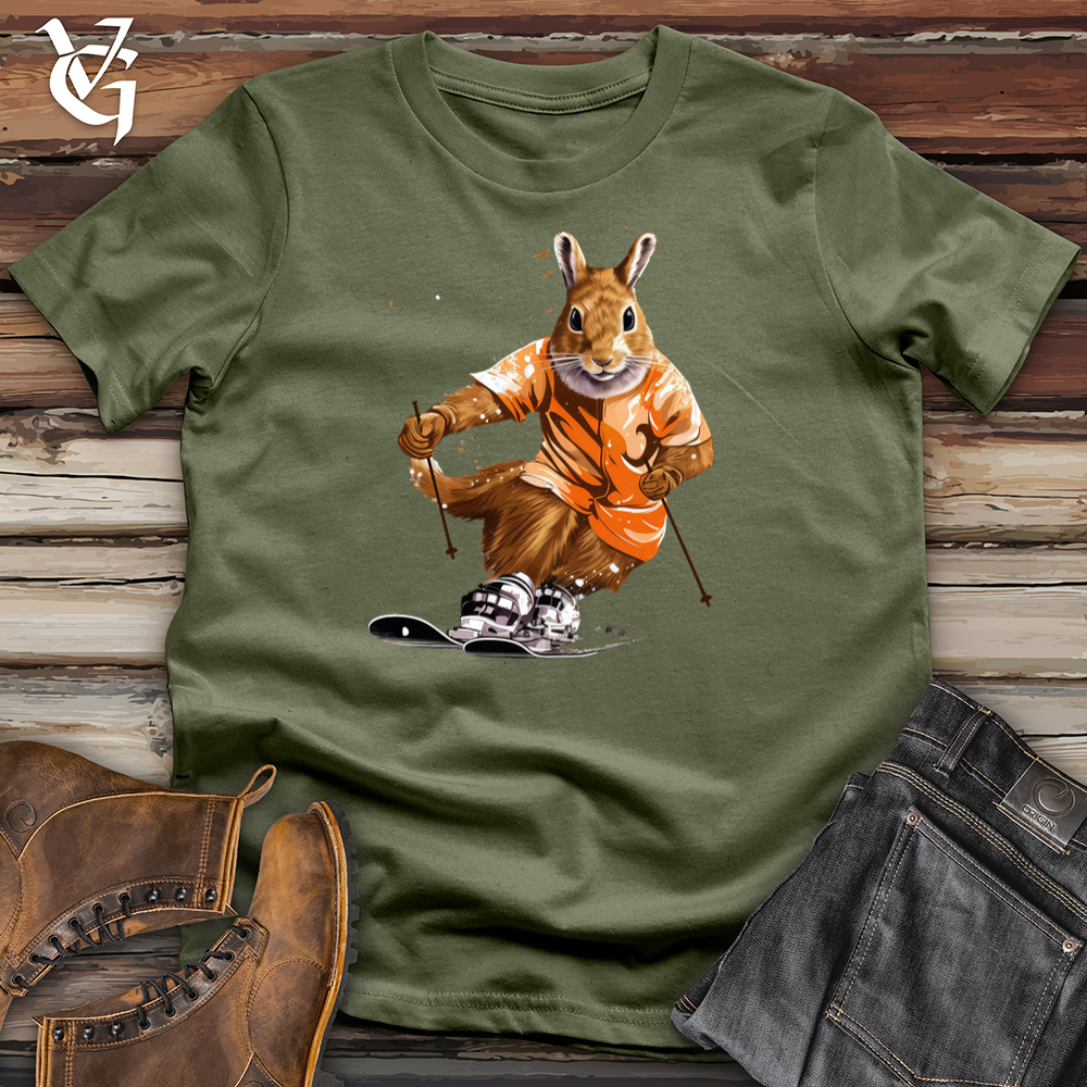 Skiing Squirrel Tee