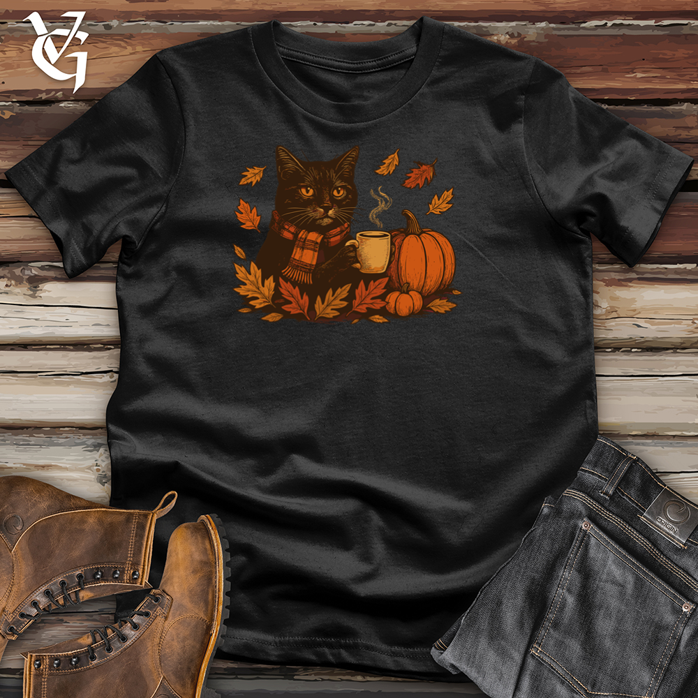 Black Cat Fall Tee