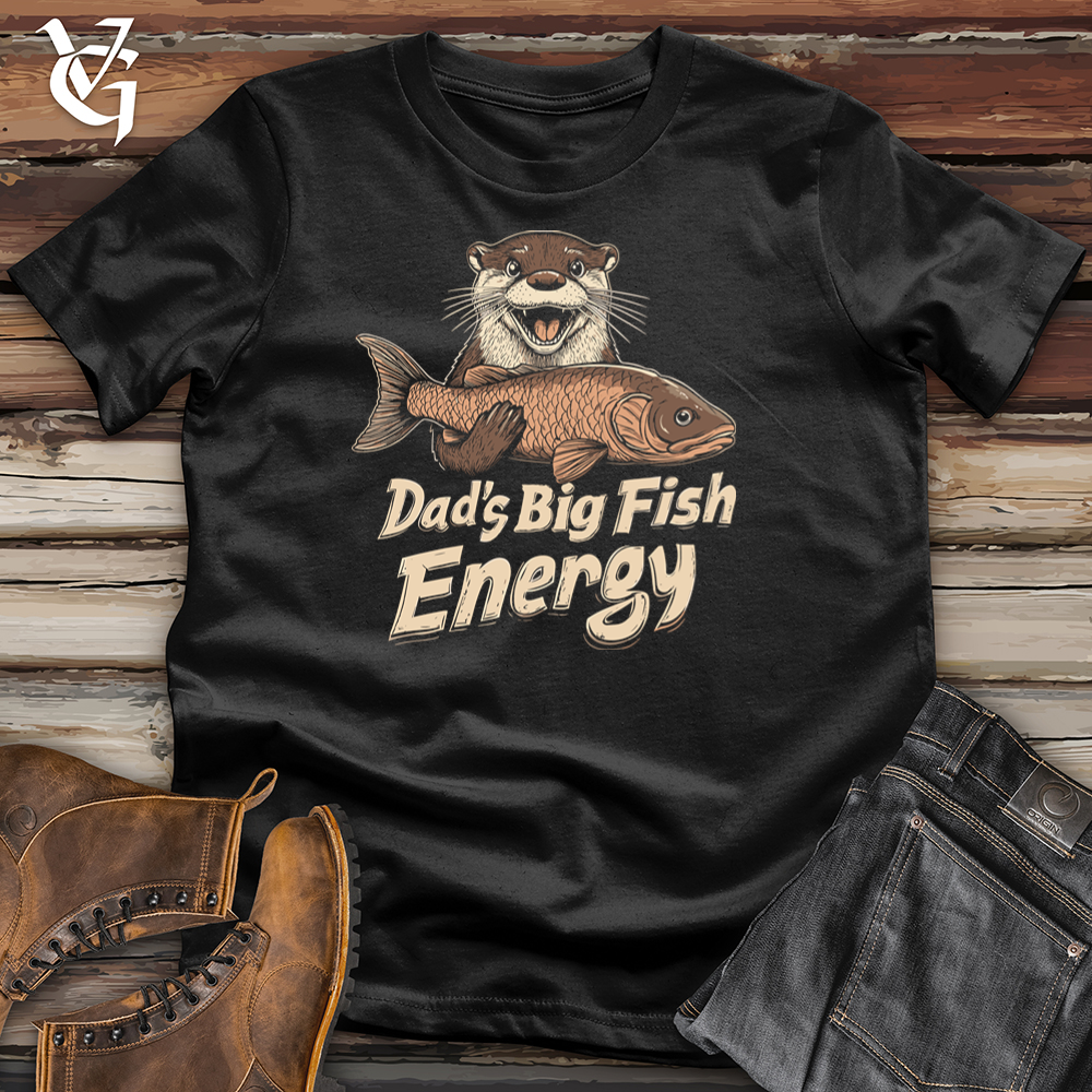 Dads Big Fish Energy Softstyle Tee