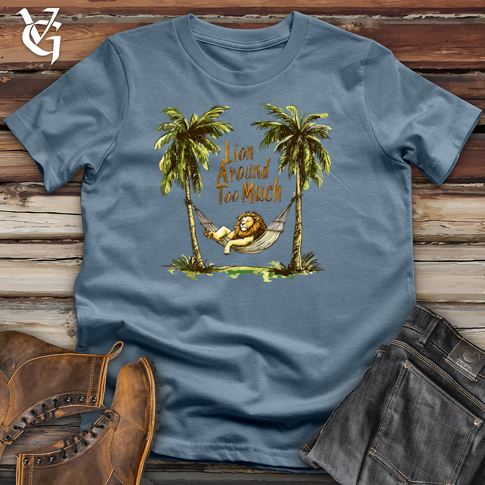Lion Around Too Much Softstyle Tee