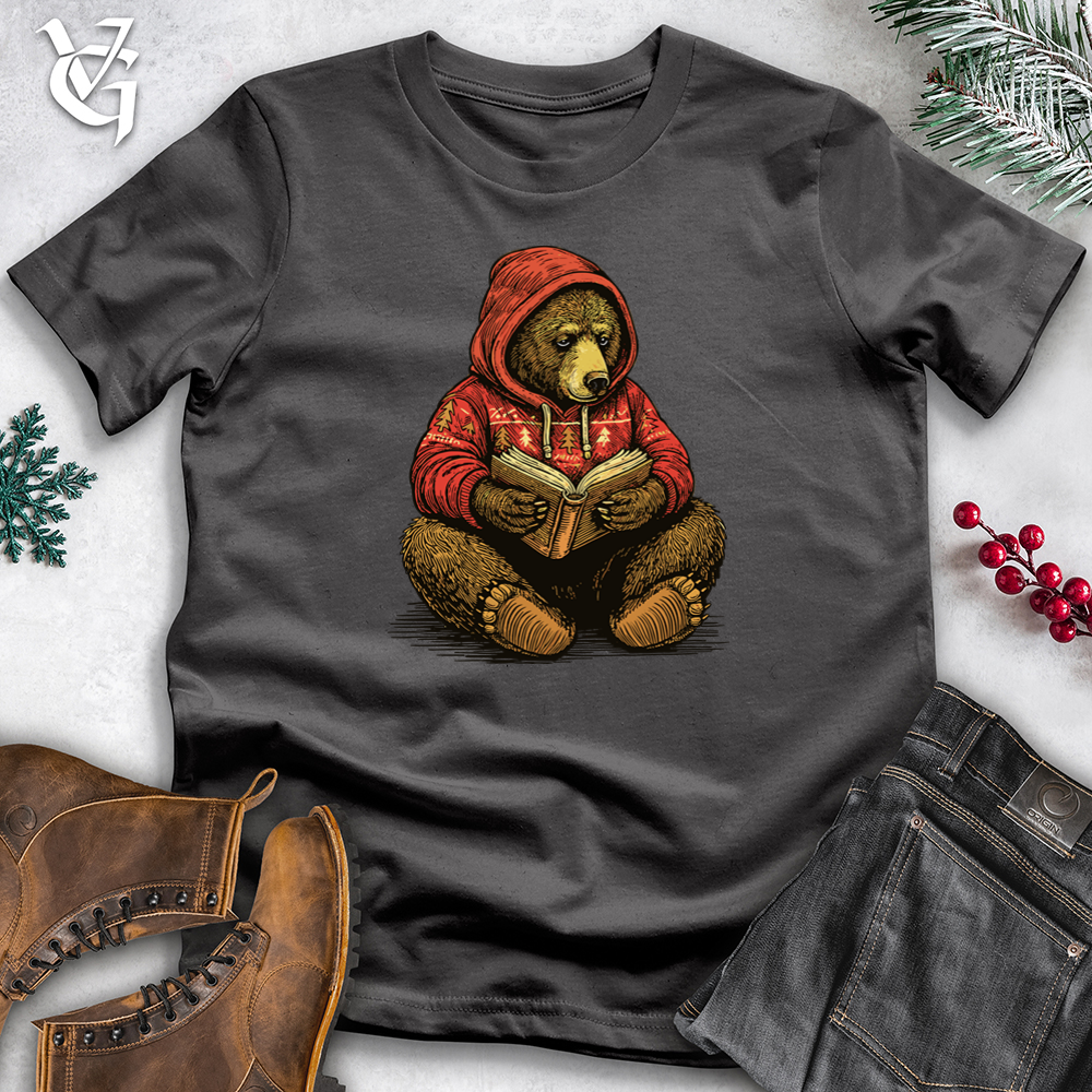Christmas Studious Bear Softstyle Tee