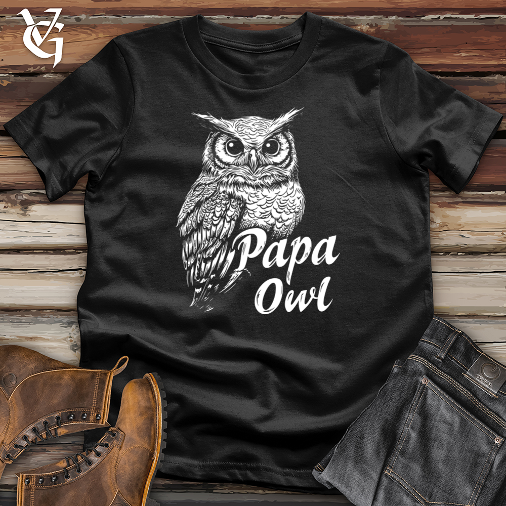 Papa Owl Softstyle Tee