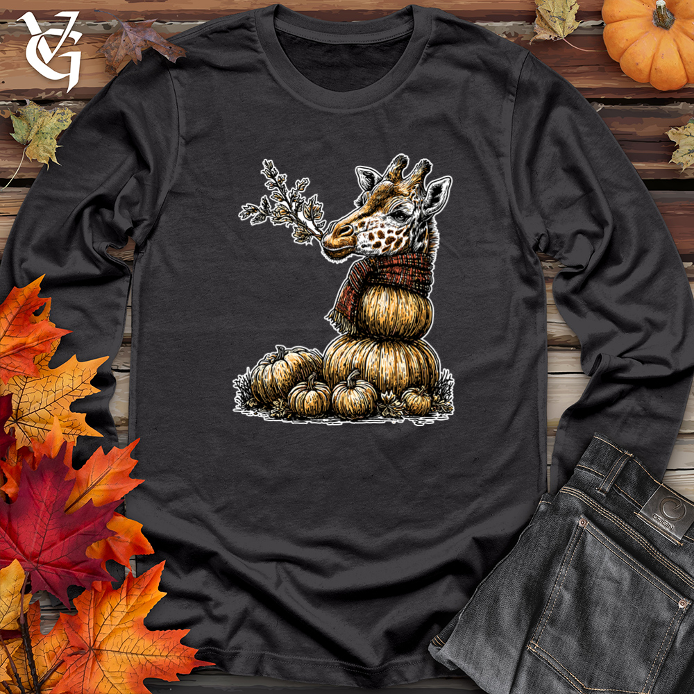 Pumpkin Giraffe Long Sleeve