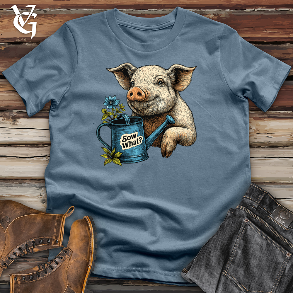 Sow What Pig Softstyle Tee