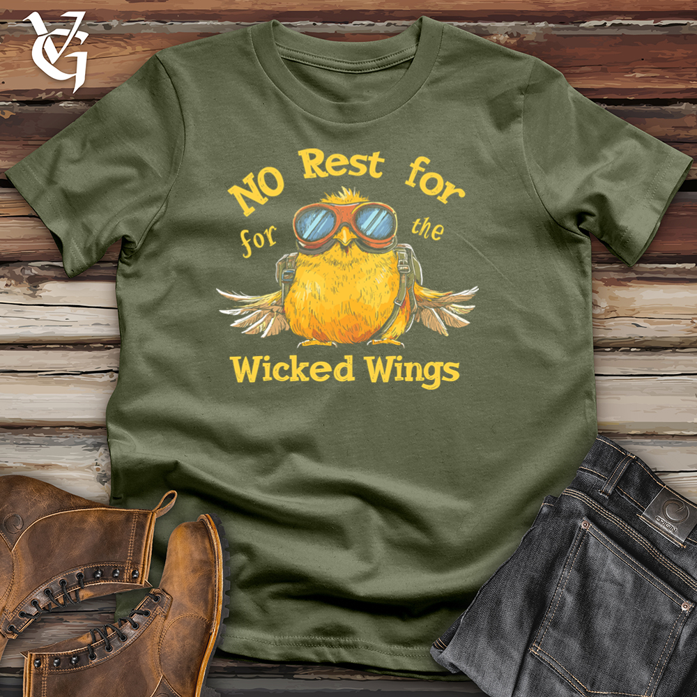 No Rest for the Wicked Wings Softstyle Tee