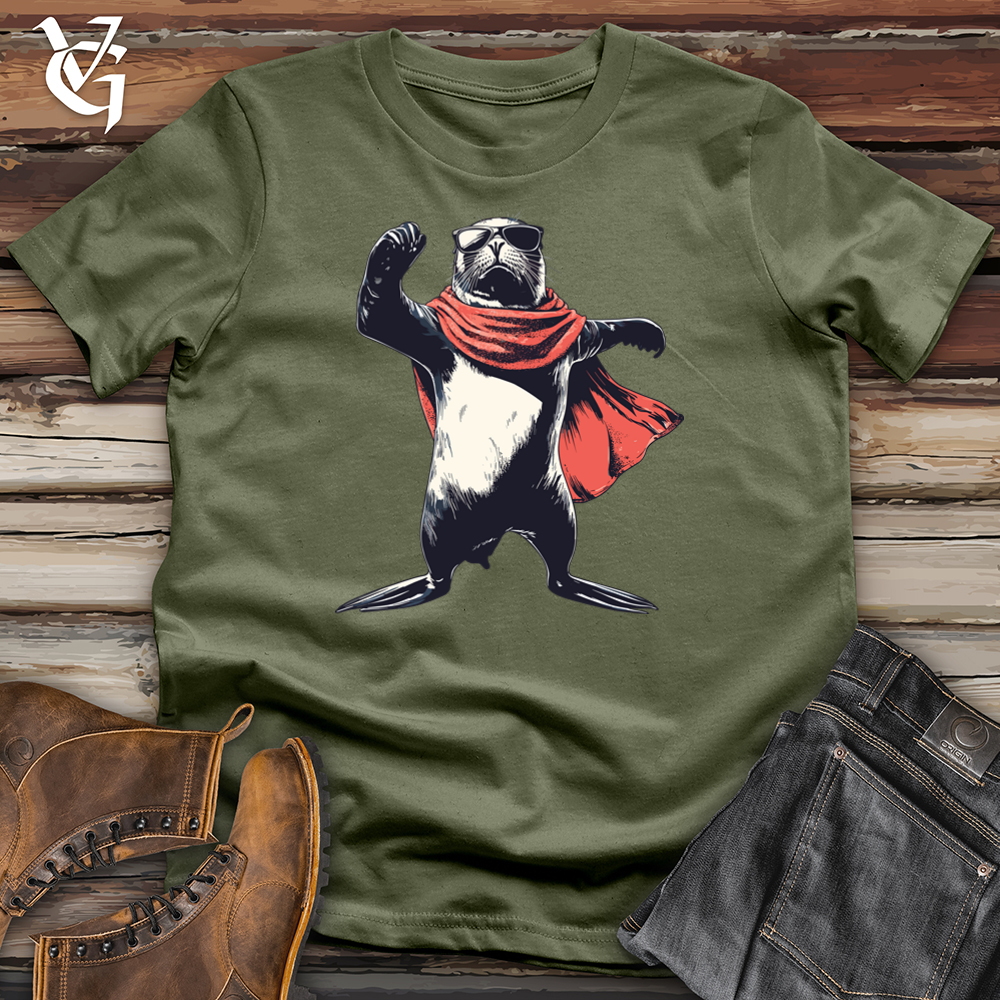 Sea Lion Super Hero Softstyle Tee