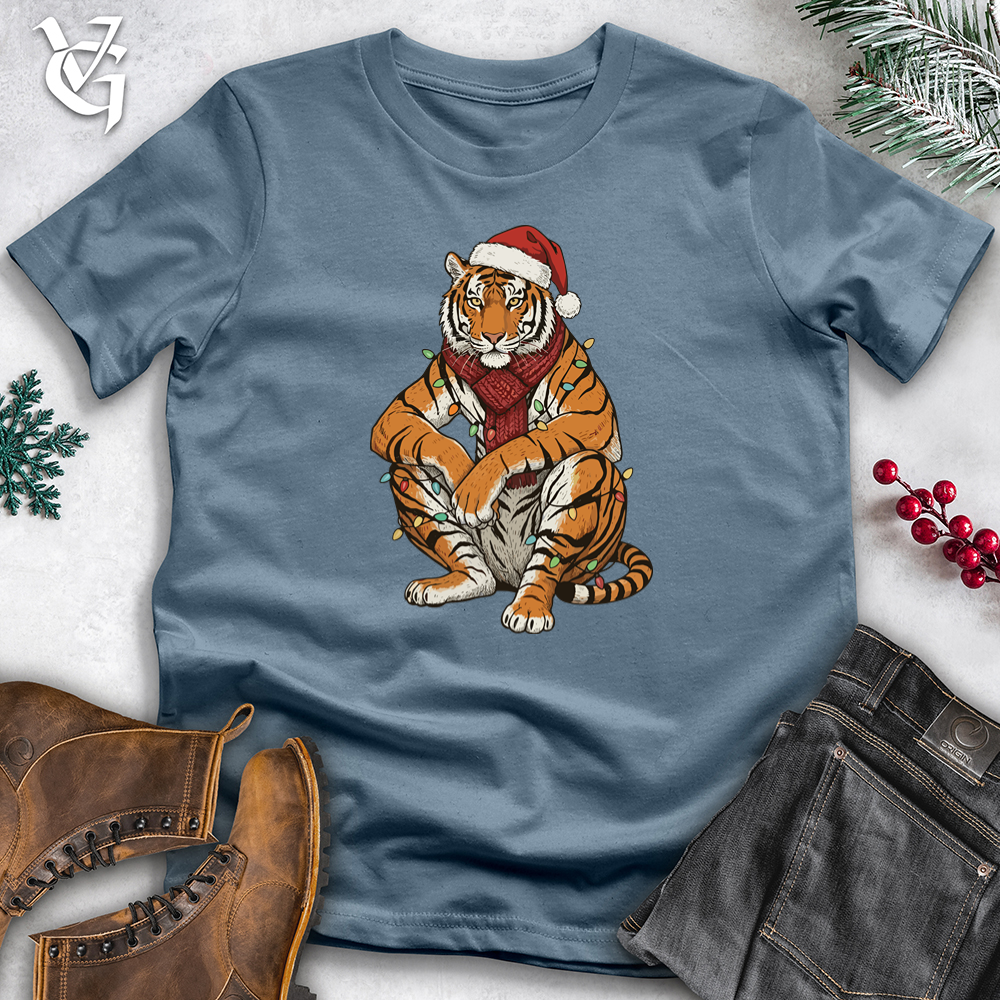Holiday Tiger Sitting Tee