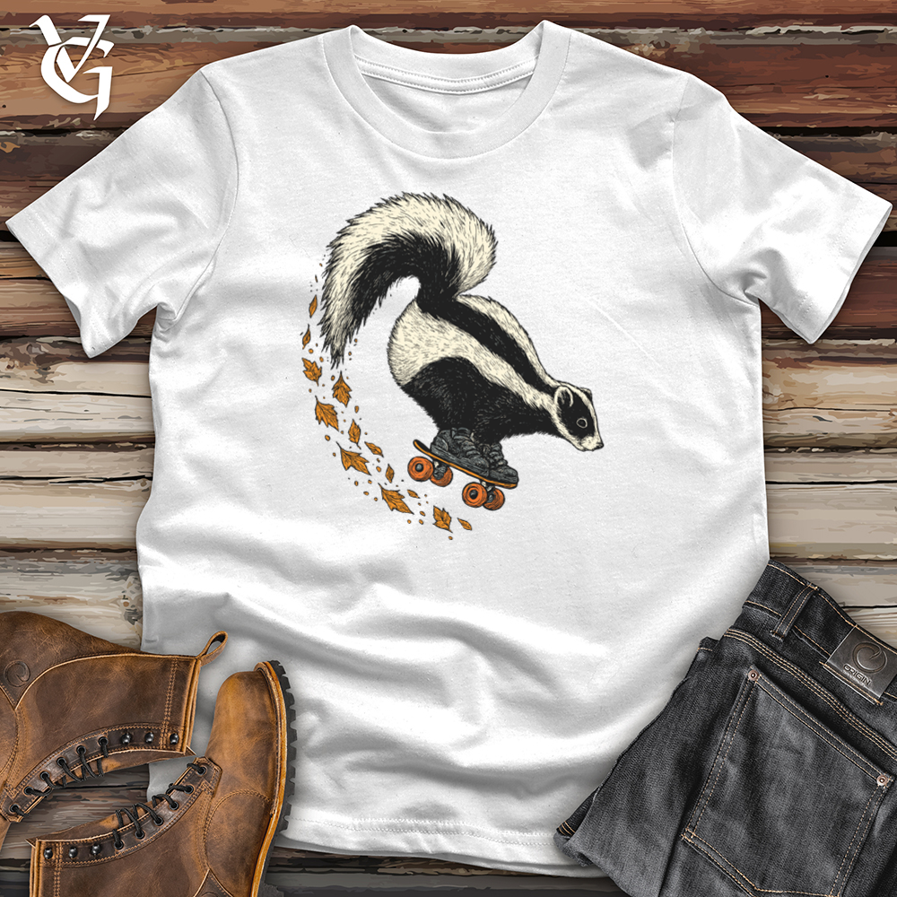 Autumn Skunk Skates Softstyle Tee