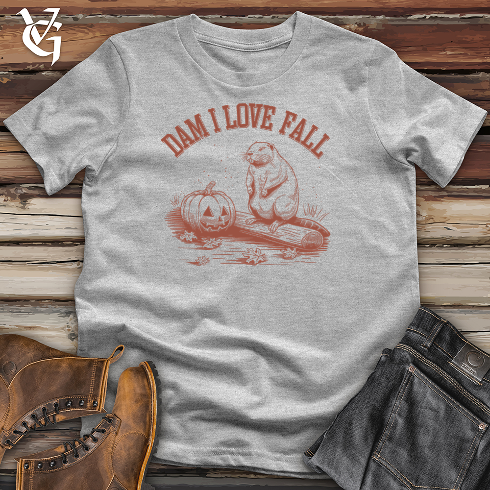 Dam I Love Fall Beaver Softstyle Tee