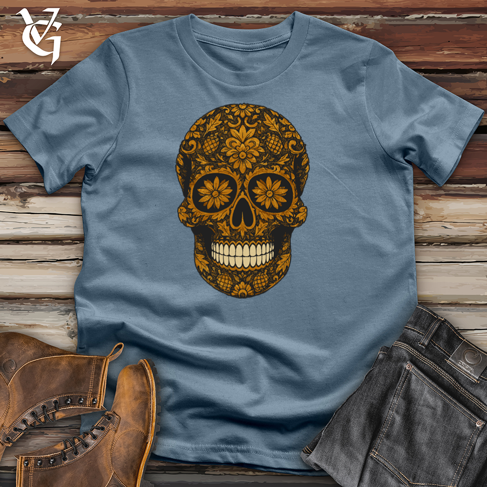 Autumn Mandala Skull Softstyle Tee