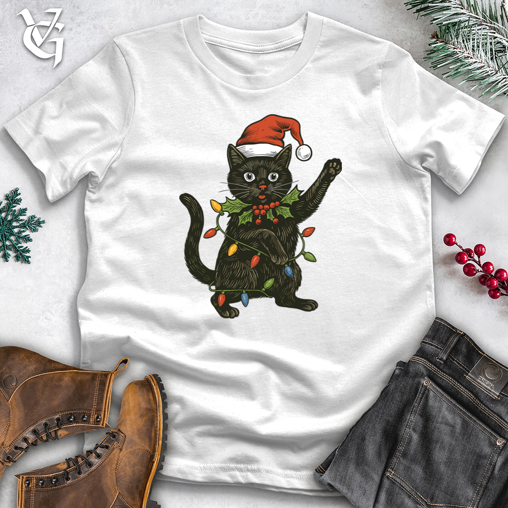 Holiday Cat Softstyle Tee