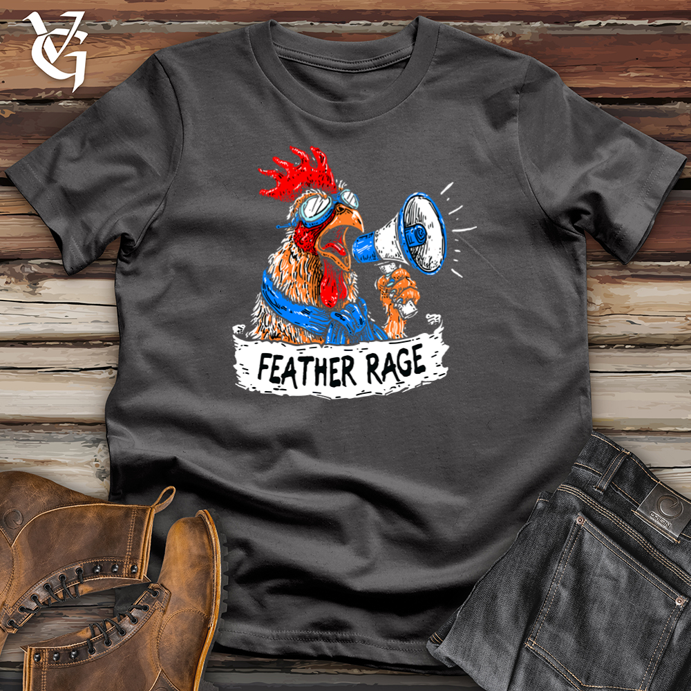 Chicken Feather Rage Softstyle Tee