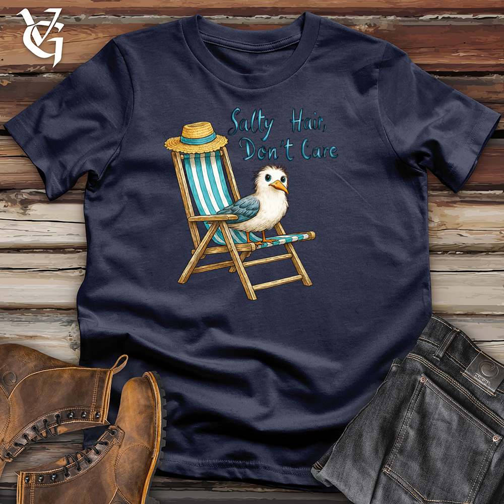 Salty Hair Don't Care Softstyle Tee