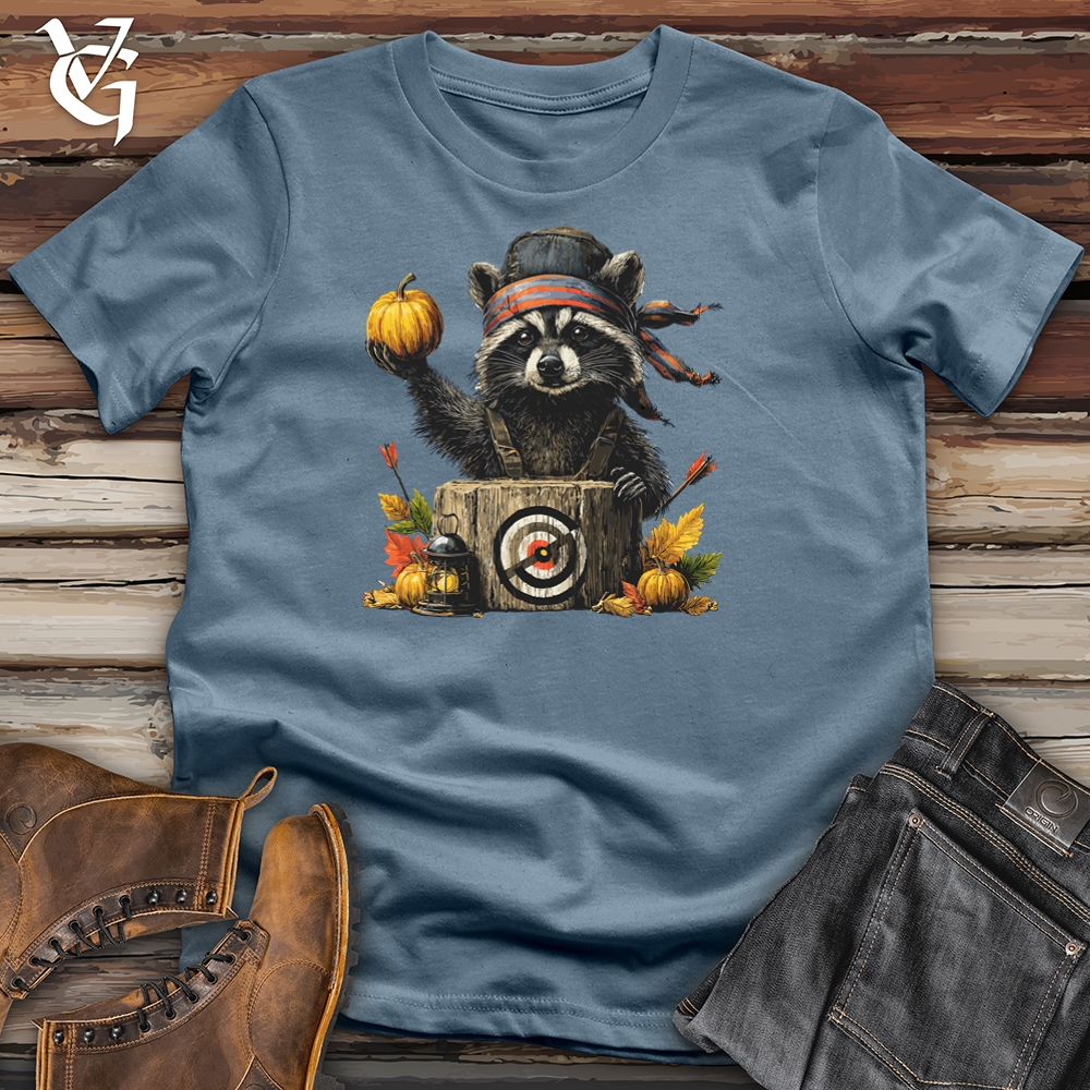 Raccoon Pumpkin Target Tee