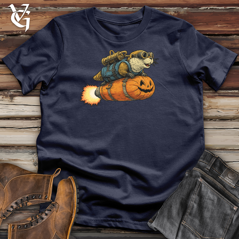 Otter Pumpkin Rocket Tee