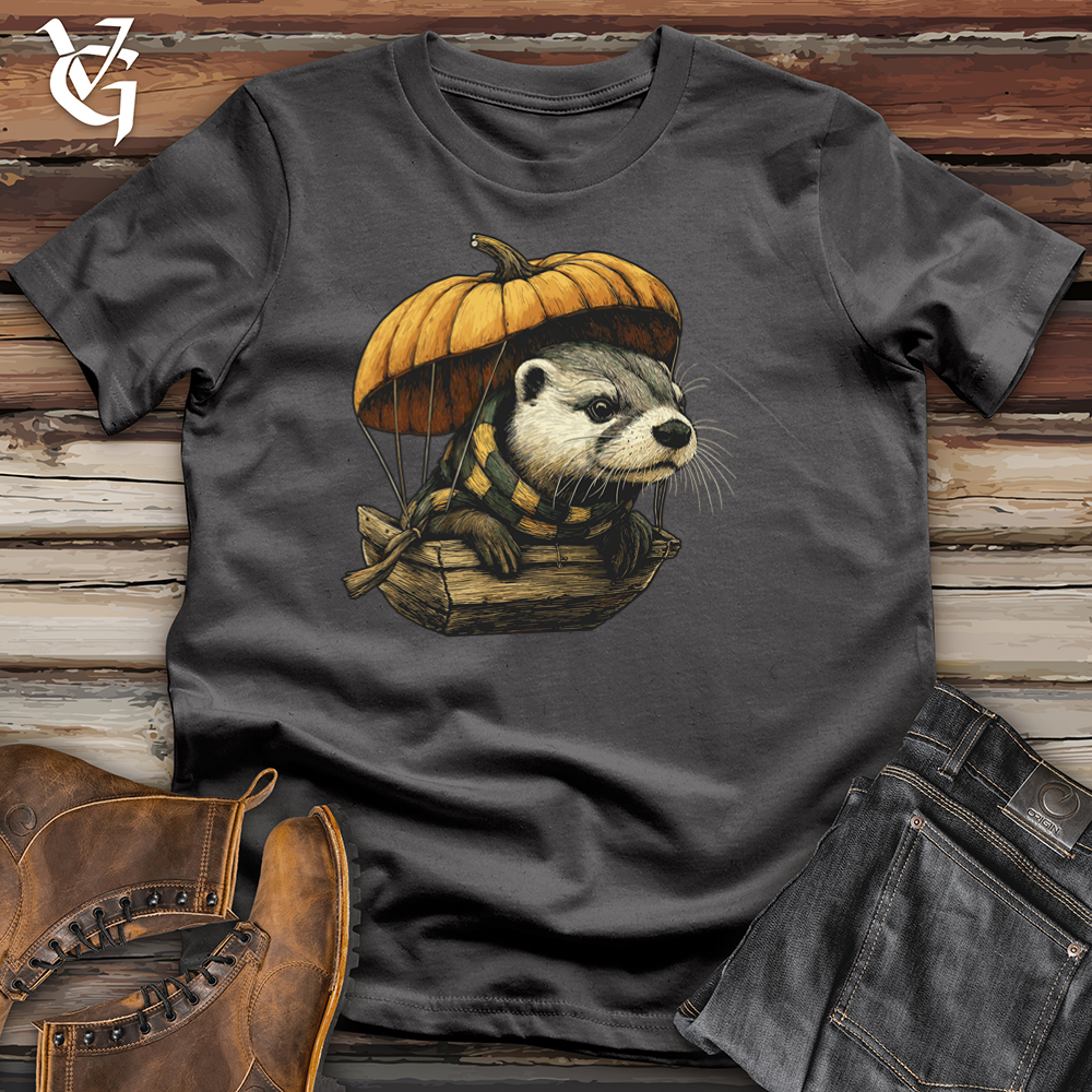 Otter Pumpkin Parachute Softstyle Tee