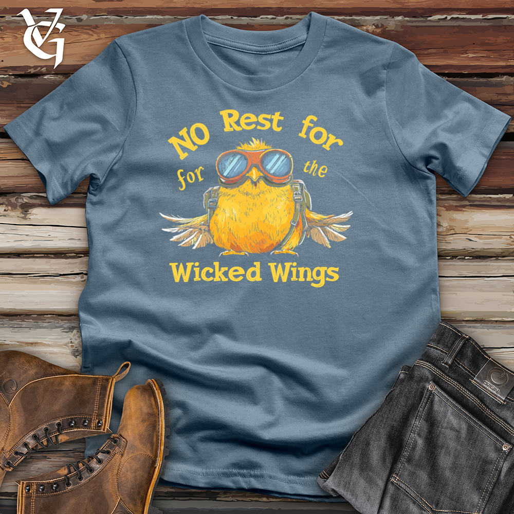 No Rest for the Wicked Wings Softstyle Tee