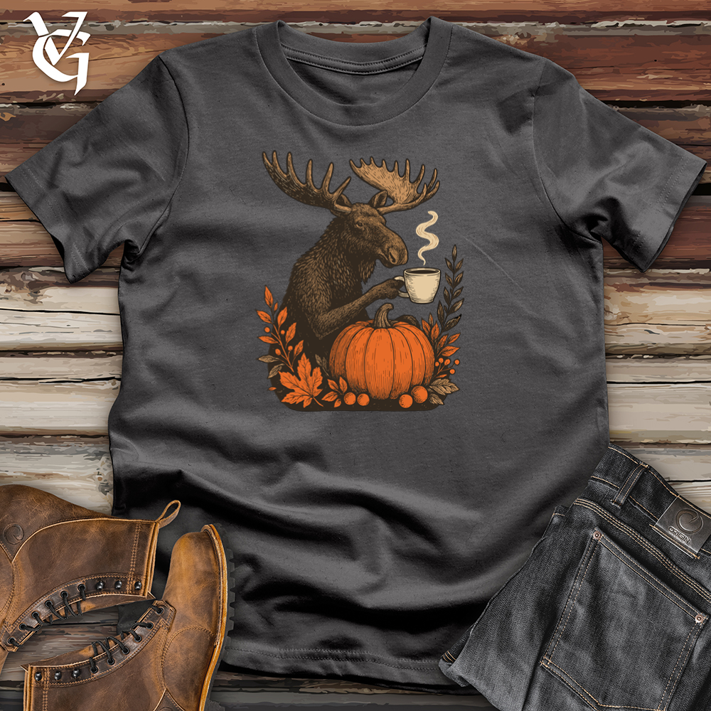 Pumpkin Harvest Moose Softstyle Tee