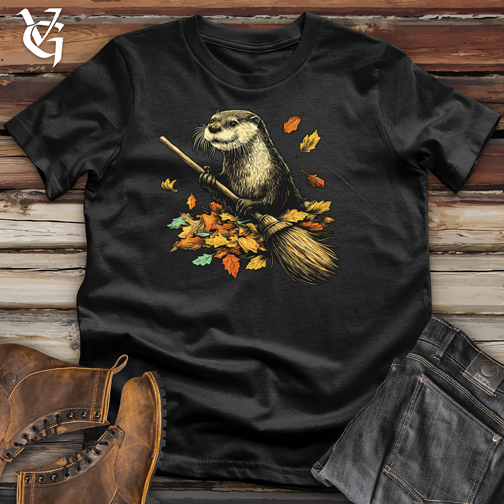 Autumn Otter Sweep Softstyle Tee
