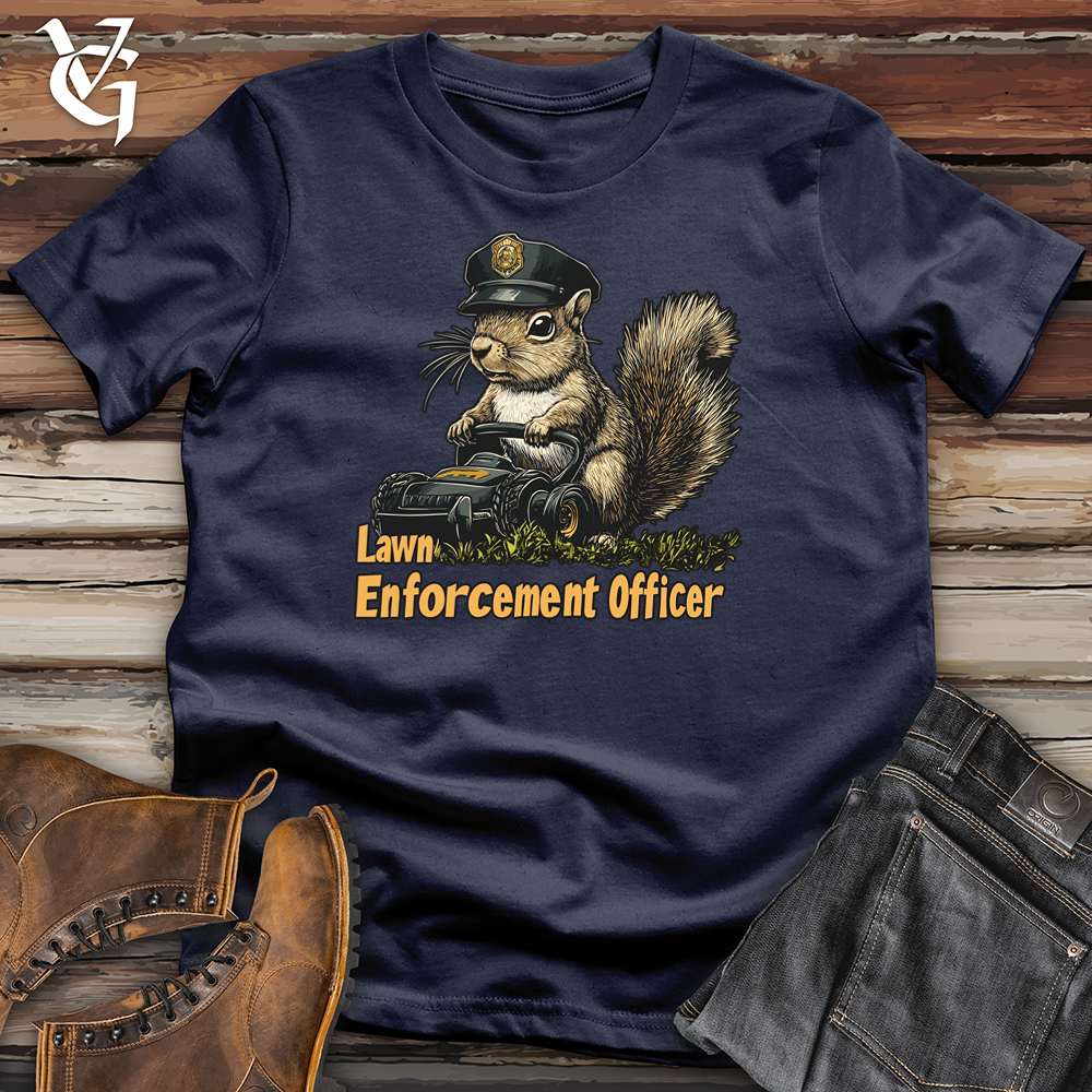 Lawn Enforcement Officer Softstyle Tee