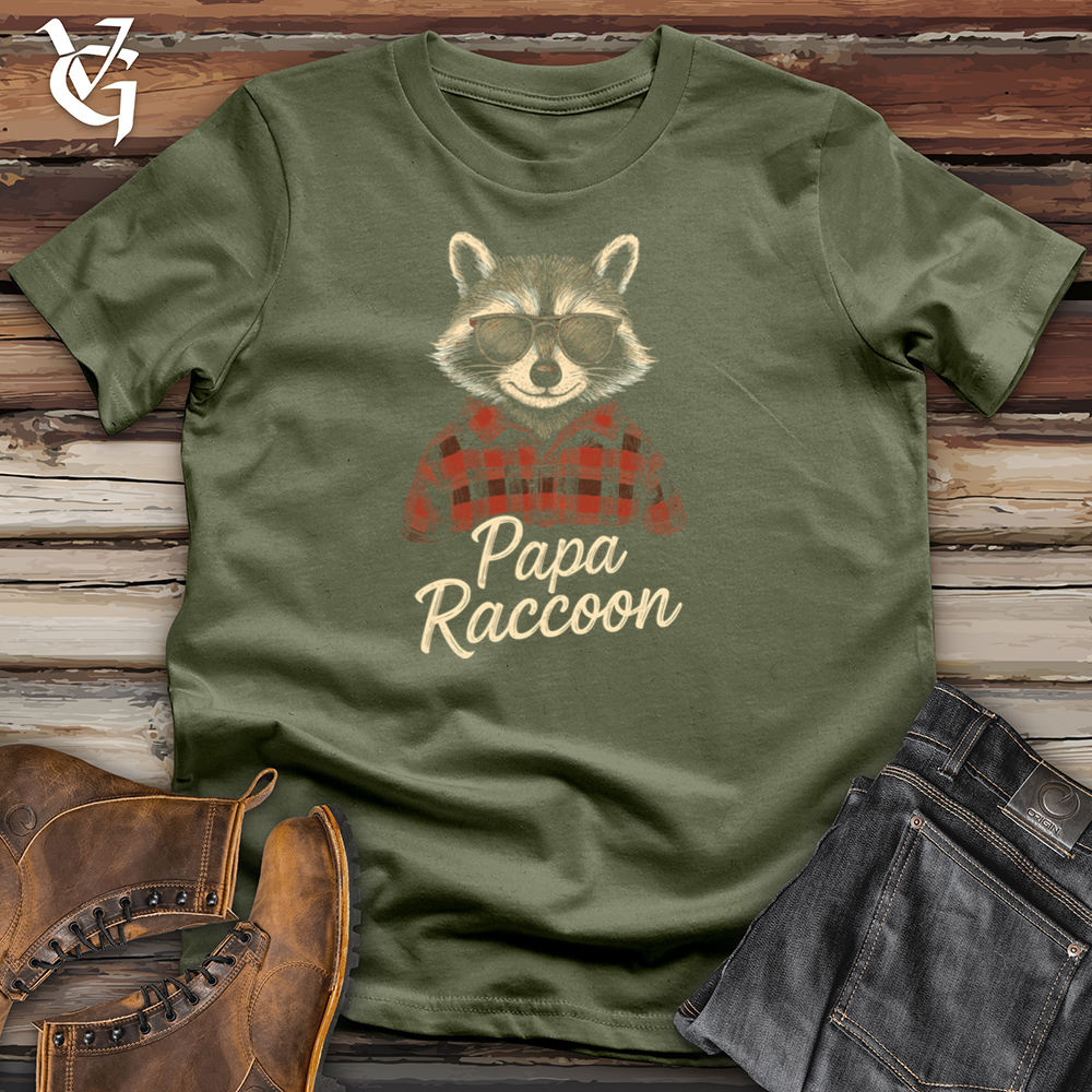 Papa Raccoon Softstyle Tee