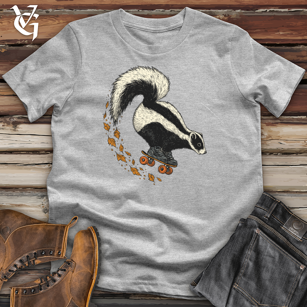 Autumn Skunk Skates Softstyle Tee