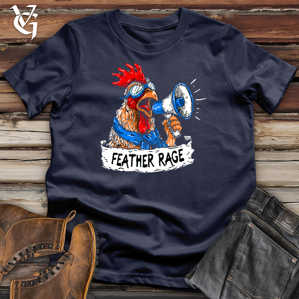 Chicken Feather Rage Softstyle Tee