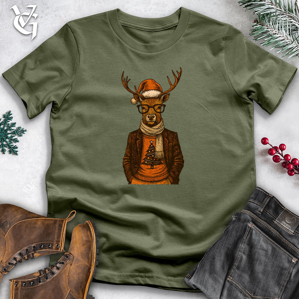 Christmas Dressed Up Deer Tee