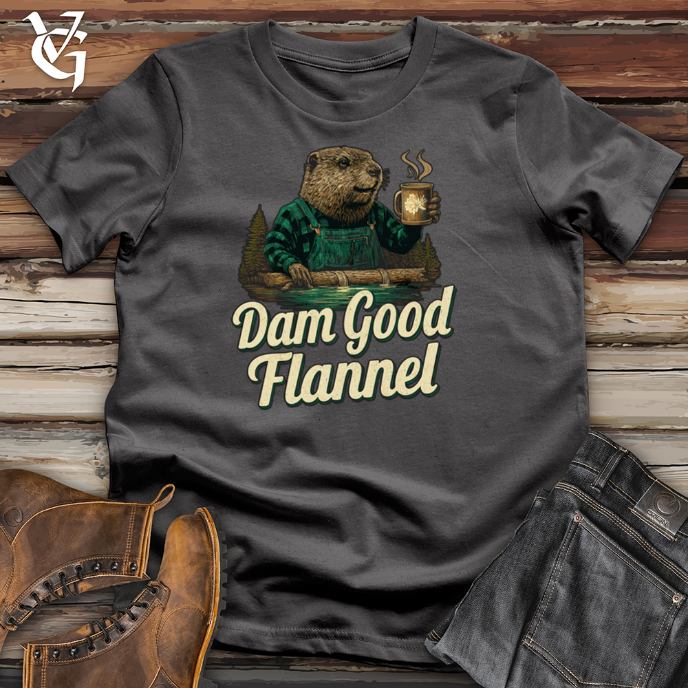 Dam Good Flannel Softstyle Tee