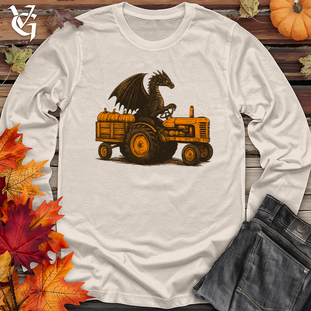 Dragon Pumpkin Delivery Long Sleeve Tee