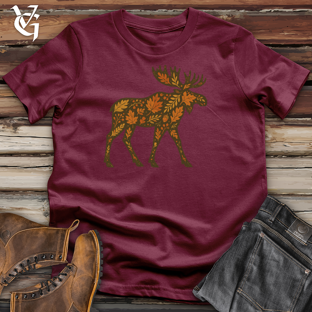 Autumn Pattern Moose Tee