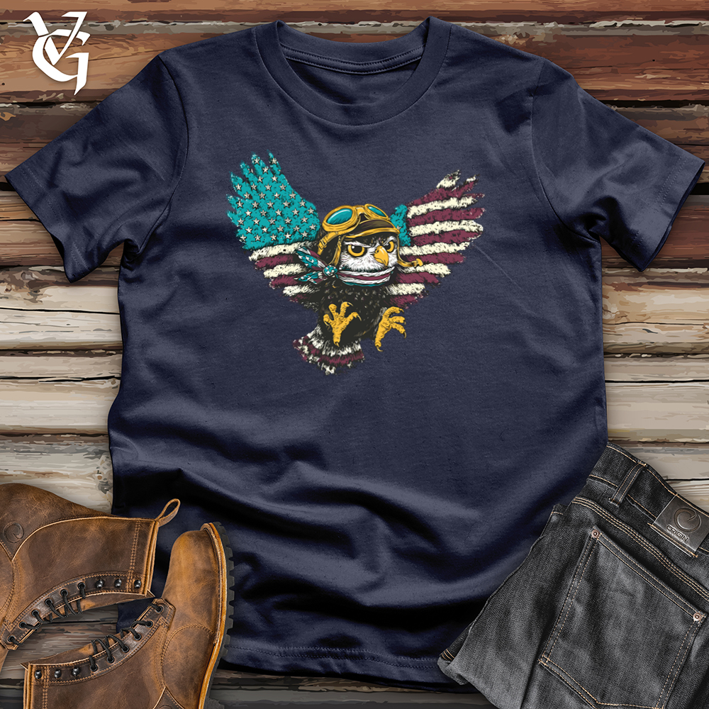 Owl Flag Wings Softstyle Tee