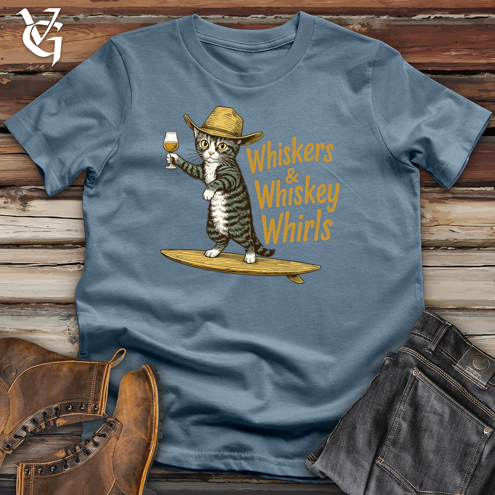 Whiskers & Whiskey Whirls Softstyle Tee