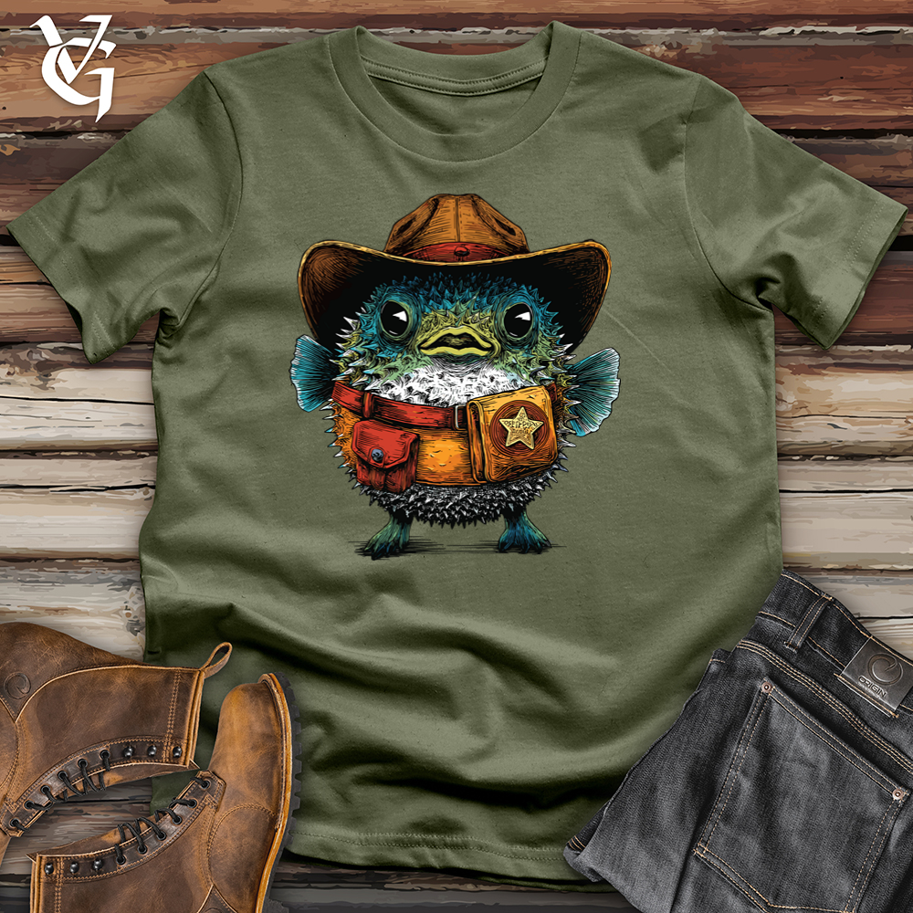 Cowboy Pufferfish Softstyle Tee
