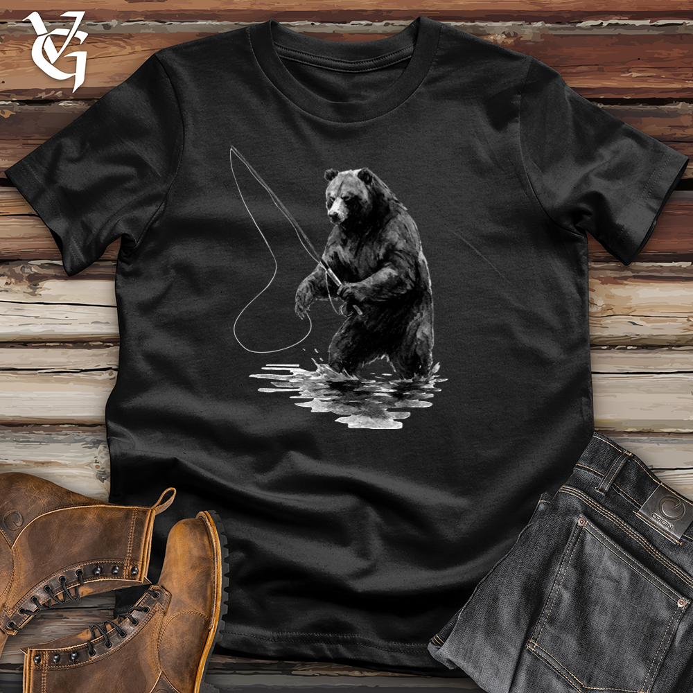 Bear Fishing Softstyle Tee