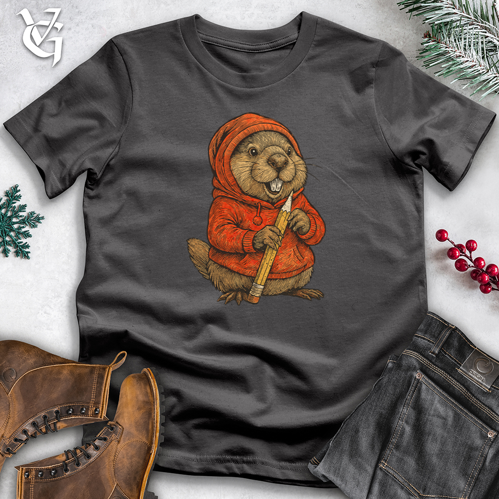 Christmas Beaver Pencil Sharpener Softstyle Tee