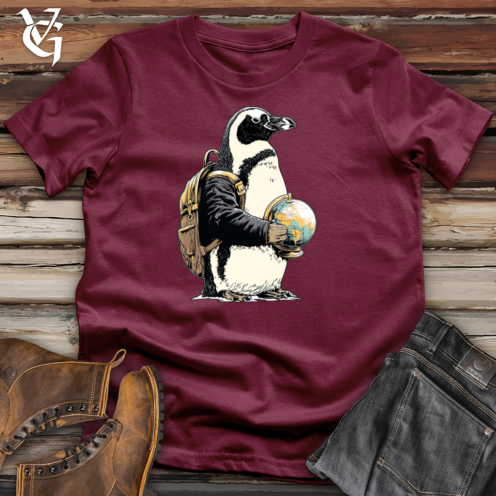 World Traveling Penguin Softstyle Tee
