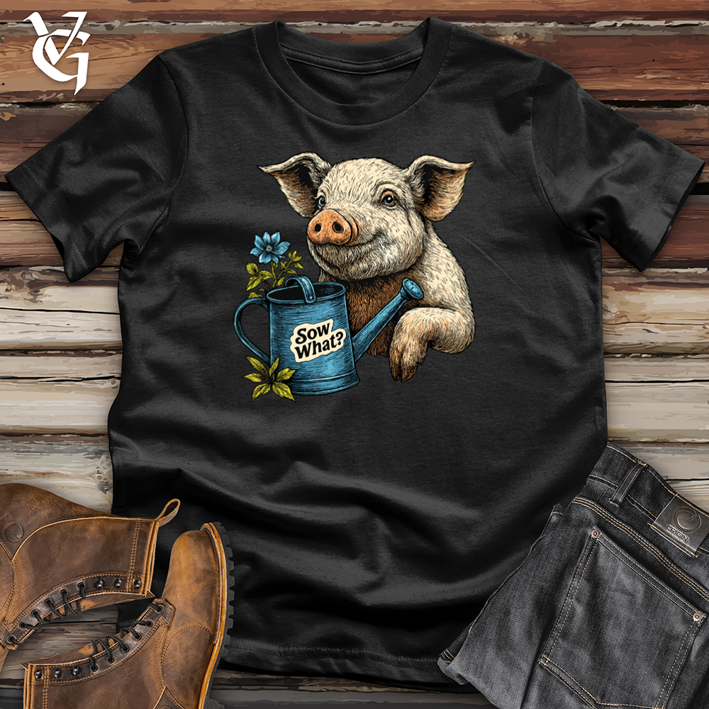 Sow What Pig Softstyle Tee