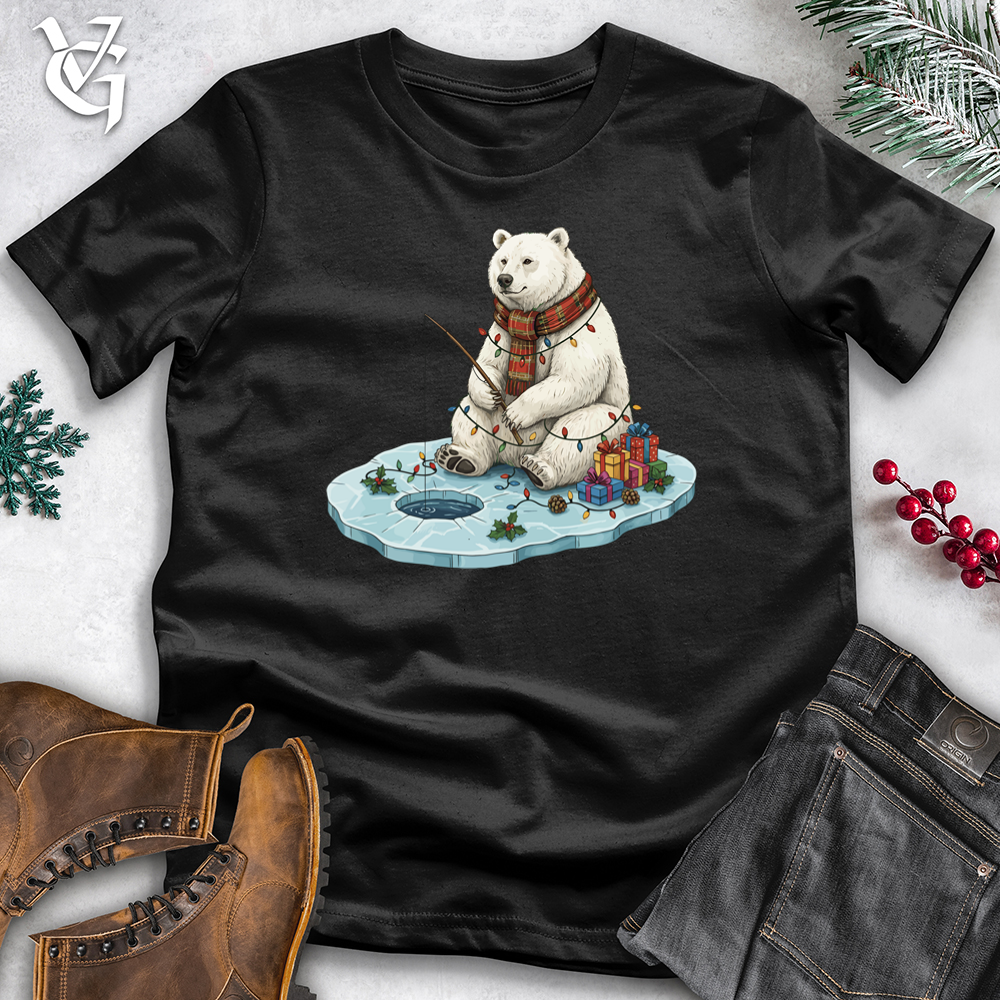 Holiday Polar Bear Ice Fishing Tee