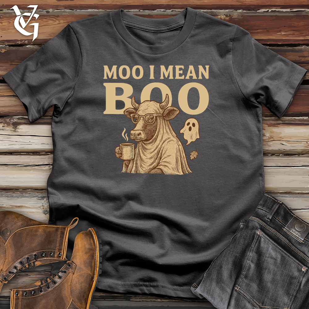 Moo Boo Cow Ghost Softstyle Tee