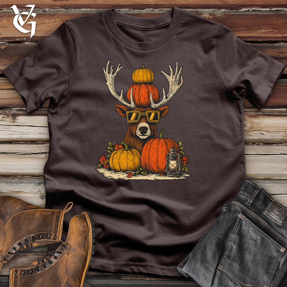 Pumpkin Moose Head Softstyle Tee