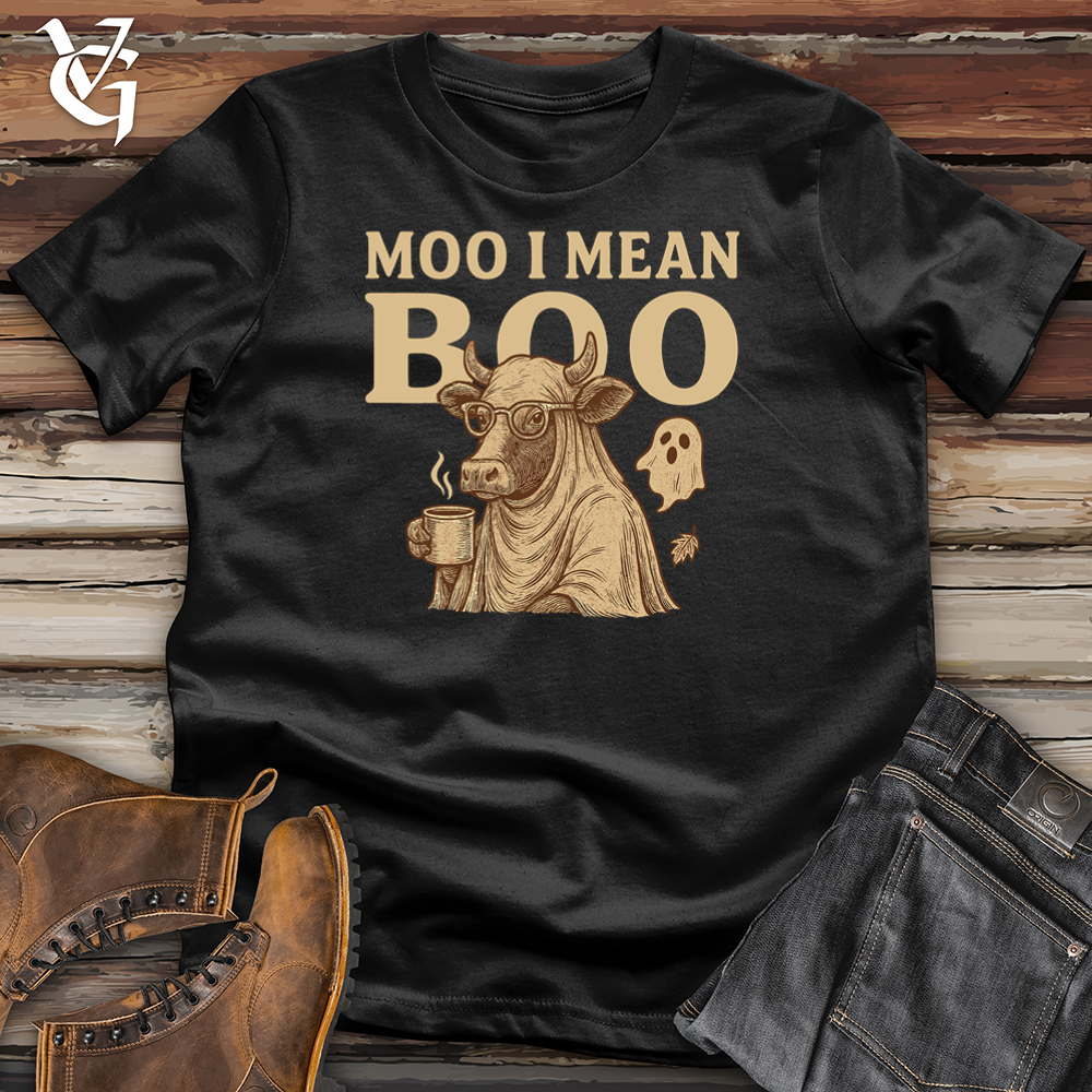 Moo Boo Cow Ghost Softstyle Tee