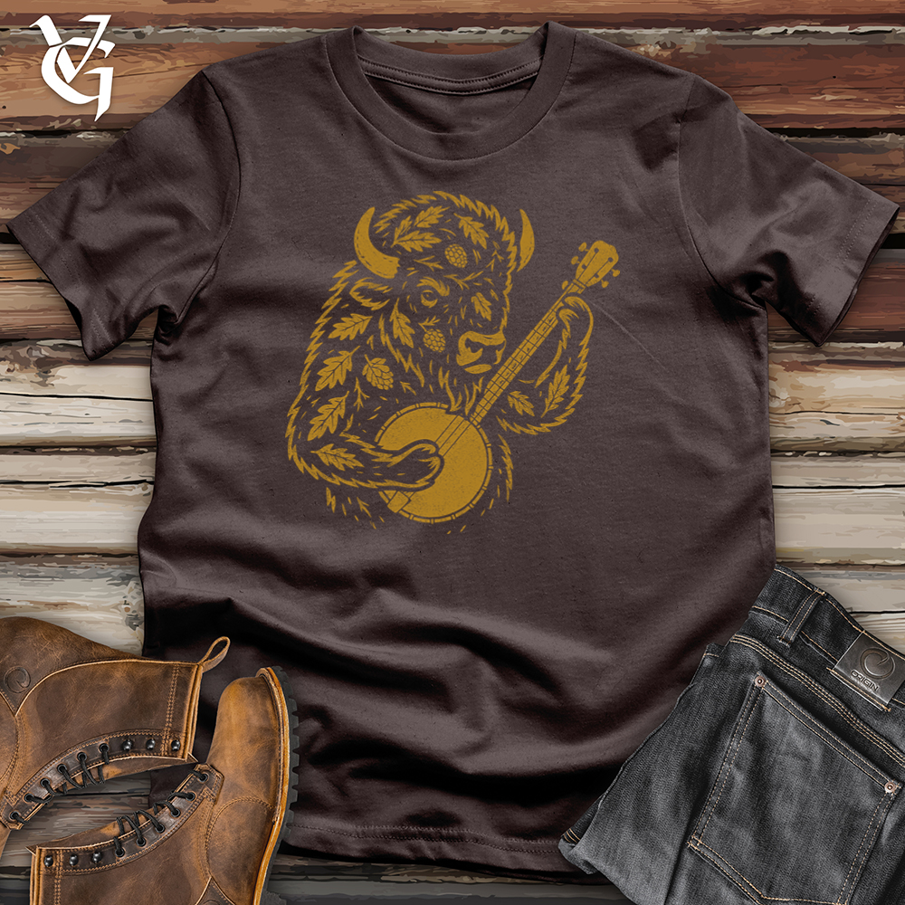 Autumn Banjo Bison Softstyle Tee