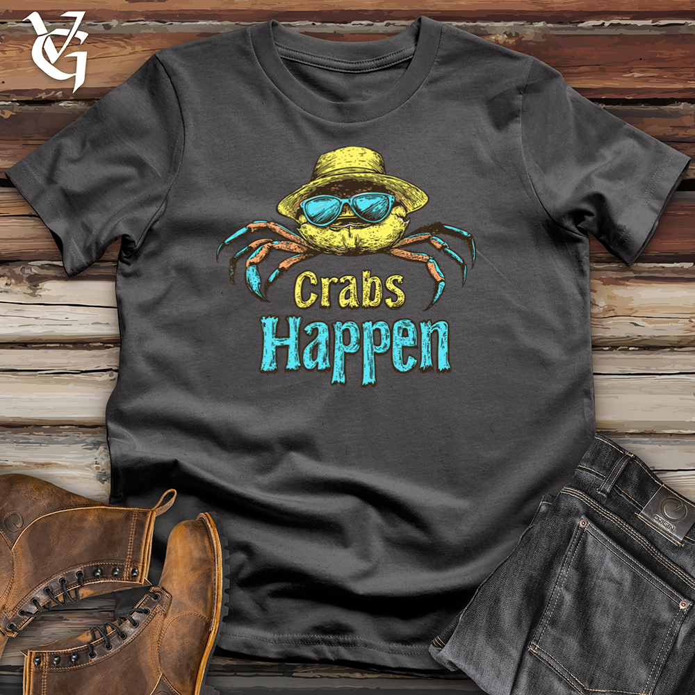 Crabs Happen Softstyle Tee